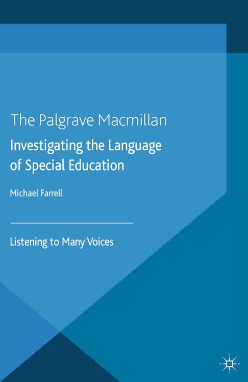 Produktbild: Investigating the Language of Special Education