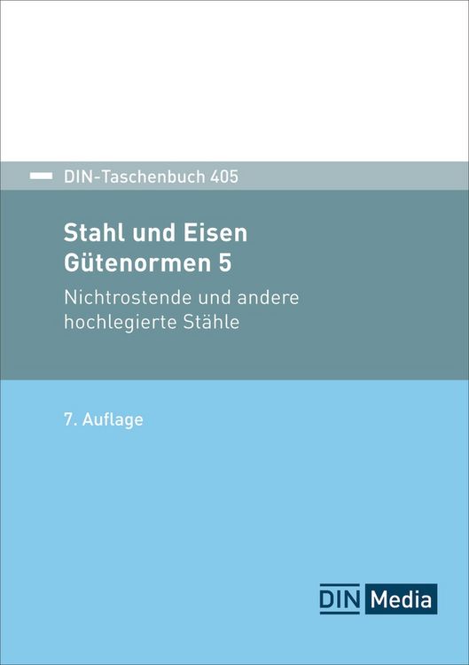 Produktbild: DIN-Taschenbuch 405