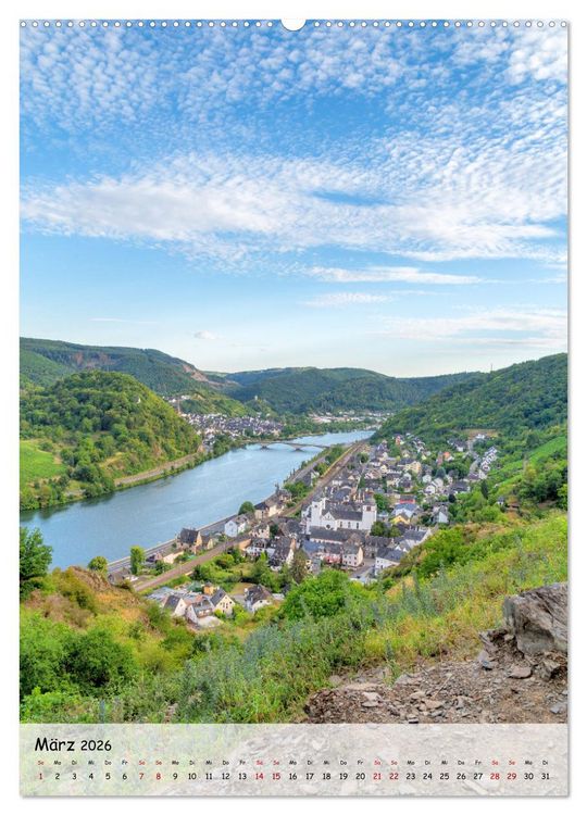 Produktbild: Moselzauber (hochwertiger Premium Wandkalender 2026 DIN A2 hoch), Kunstdruck in Hochglanz