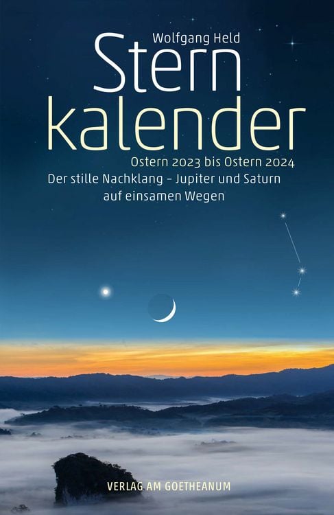 Produktbild: Sternkalender Ostern 2023 bis Ostern 2024