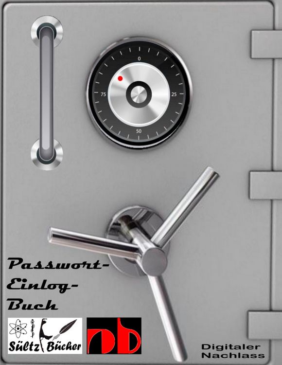 Produktbild: Passwort-Logbuch - Passwort Liste - digitaler Nachlass/Erbe - Erinnerungsbuch - Nachschlagebuch - Notizbuch - Einlogbuch - Internet Organizer