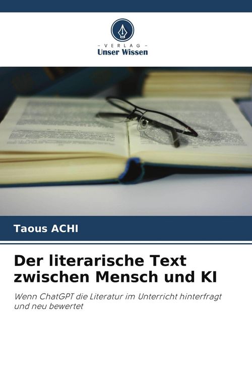 Produktbild: Der literarische Text zwischen Mensch und KI