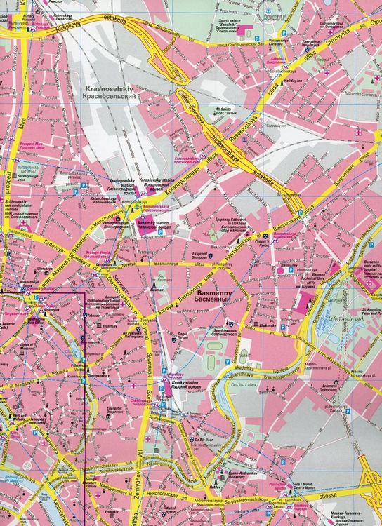 Produktbild: freytag & berndt Stadtplan Moskau 1:20.000