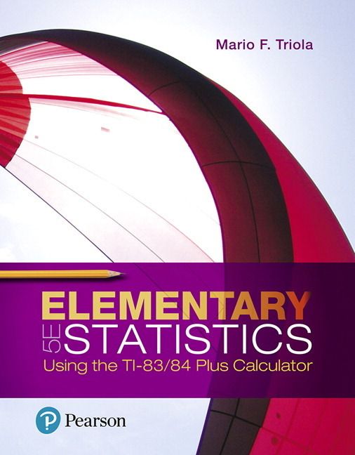 Produktbild: Triola, M: Elementary Statistics Using the TI-83/84 Plus Cal