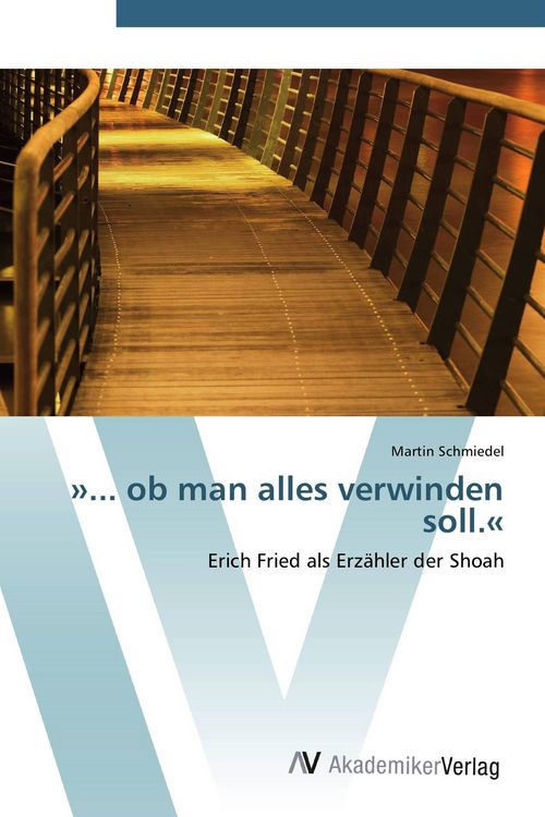 Produktbild: '... ob man alles verwinden soll.'