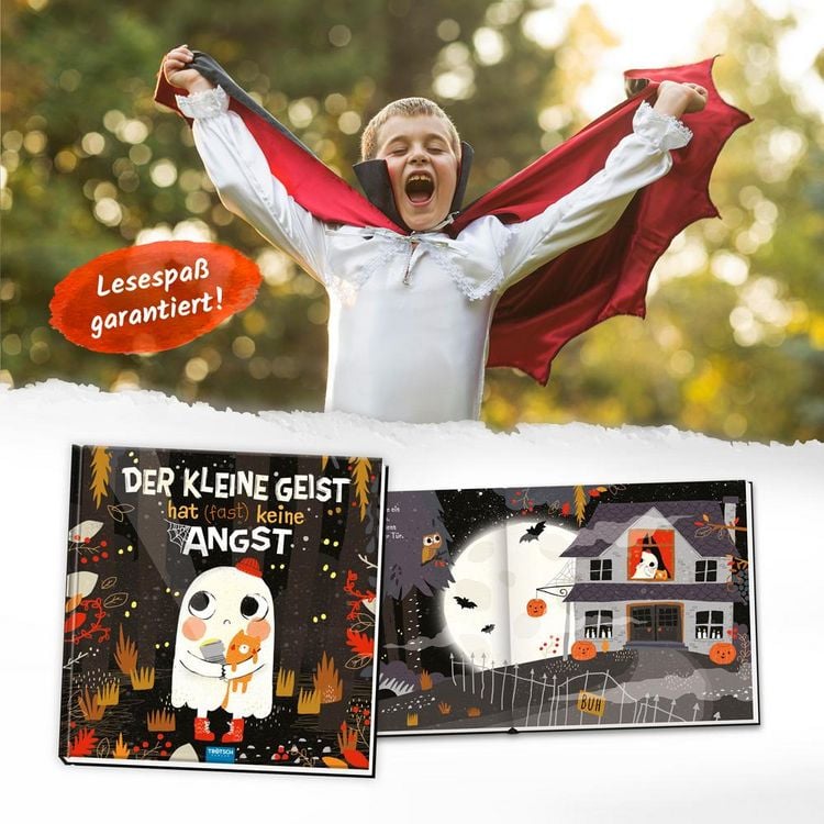Produktbild: Tr&ouml;tsch Vorlesebuch Der kleine Geist hat (fast) keine Angst