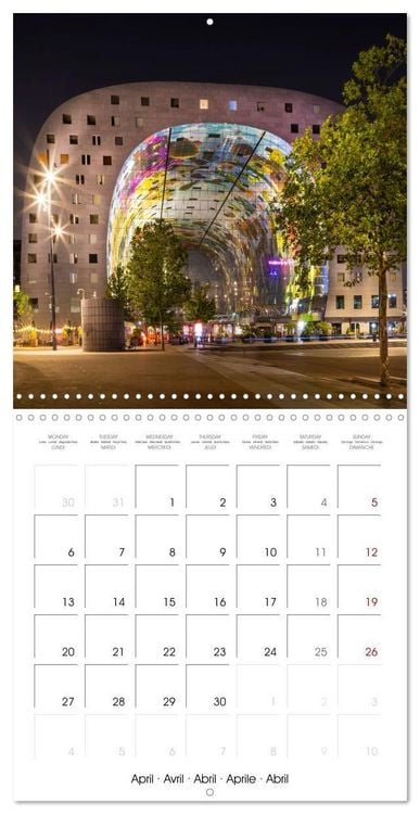 Produktbild: ROTTERDAM Highlights (Wall Calendar 2026 12 &times; 12 Inch) CALVENDO 12 Month Wall Calendar