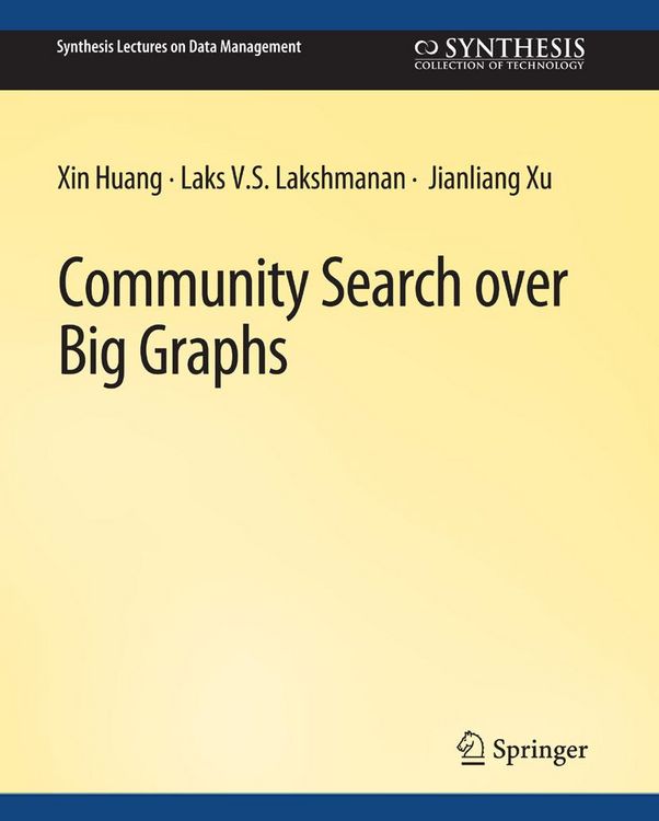Produktbild: Community Search over Big Graphs