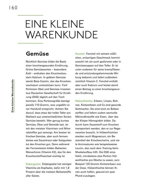 Produktbild: Ern&auml;hrung f&uuml;r starke Knochen gegen Osteoporose