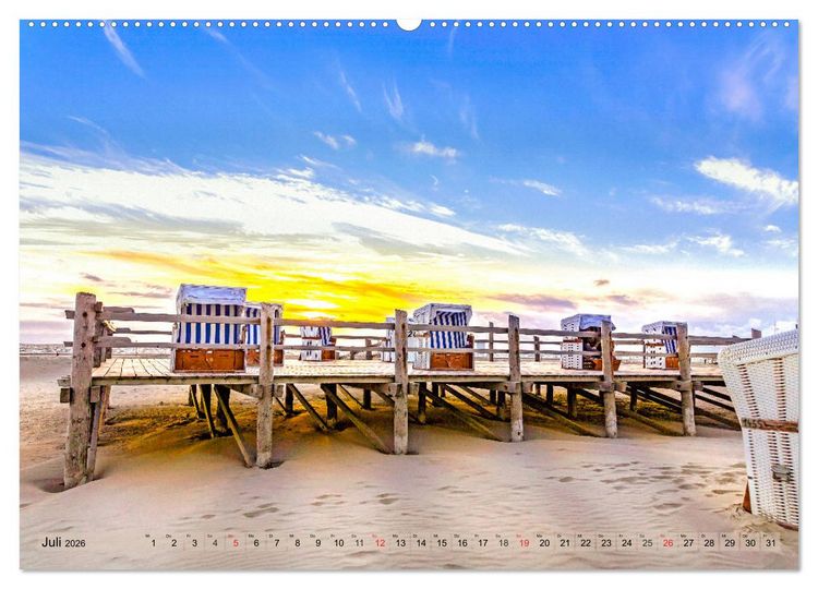 Produktbild: EIDERSTEDT-HIGHLIGHTS (hochwertiger Premium Wandkalender 2026 DIN A2 quer), Kunstdruck in Hochglanz