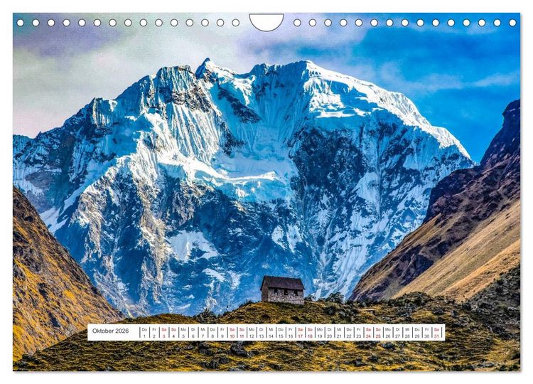 Produktbild: Cuzco und seine Region - Metropole der Inkas (Wandkalender 2026 DIN A4 quer), CALVENDO Monatskalender