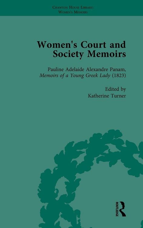 Produktbild: Women's Court and Society Memoirs, Part II vol 7