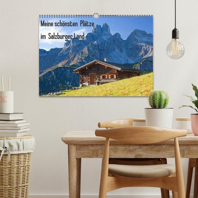 Produktbild: Meine sch&ouml;nsten Pl&auml;tze im Salzburger Land (Wandkalender 2026 DIN A3 quer), CALVENDO Monatskalender