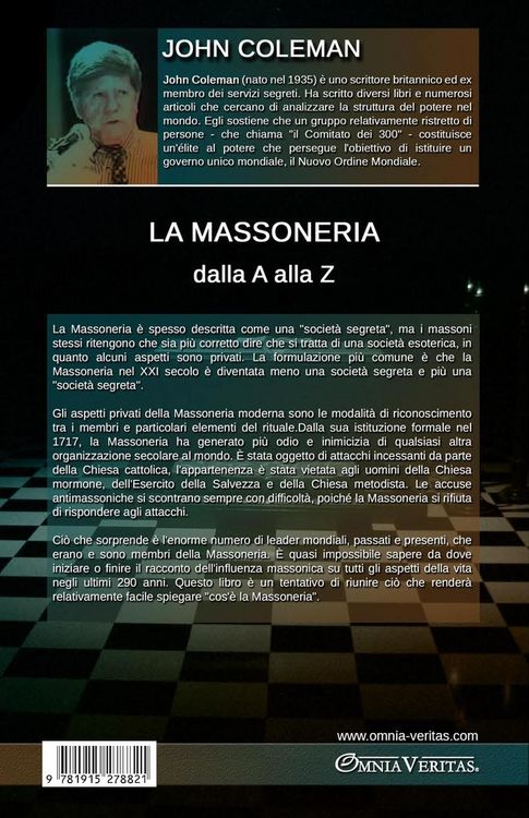 Produktbild: La Massoneria dalla A alla Z