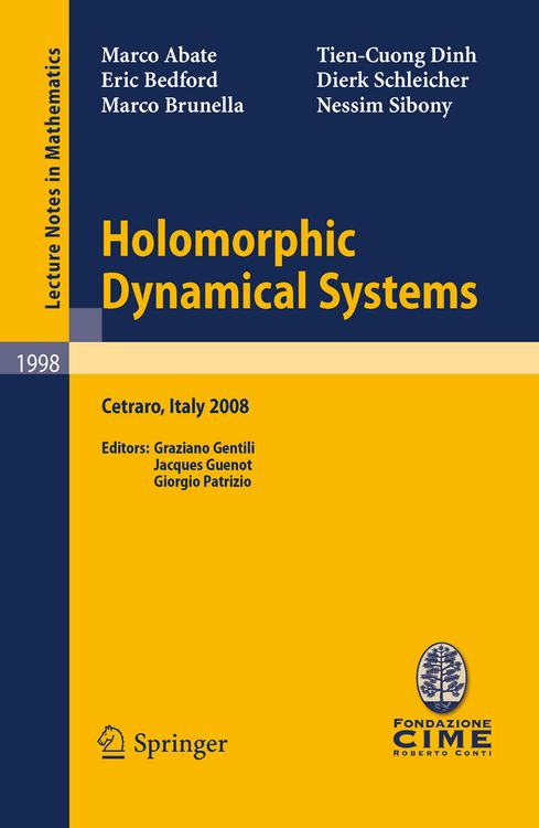 Produktbild: Holomorphic Dynamical Systems