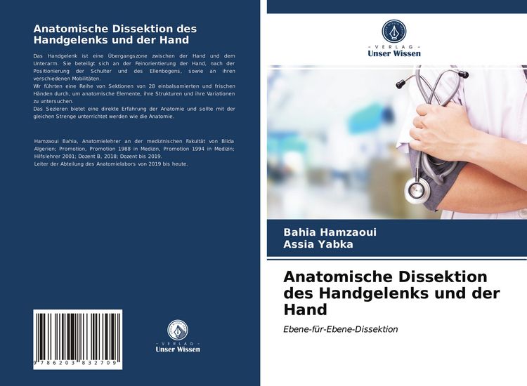 Produktbild: Anatomische Dissektion des Handgelenks und der Hand