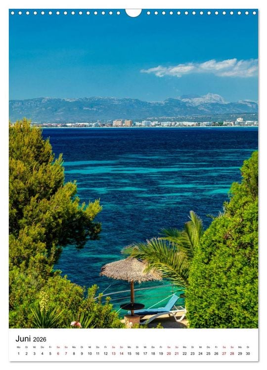 Produktbild: Mallorca - Insel des Gl&uuml;cks (Wandkalender 2026 DIN A3 hoch), CALVENDO Monatskalender