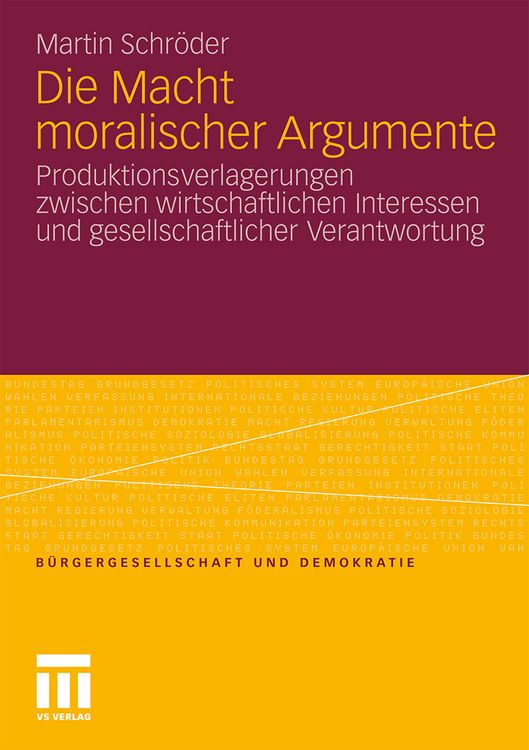 Produktbild: Die Macht moralischer Argumente