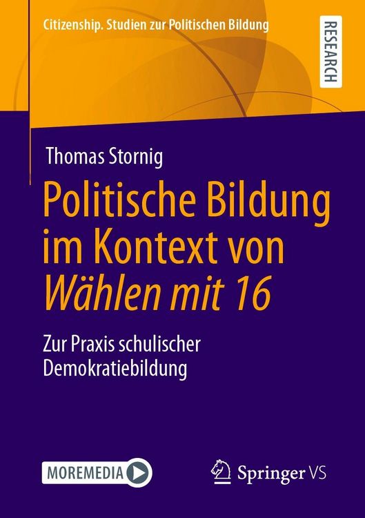 Produktbild: Politische Bildung im Kontext von W&auml;hlen mit 16