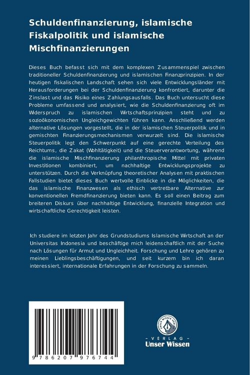 Produktbild: Schuldenfinanzierung, islamische Fiskalpolitik und islamische Mischfinanzierungen