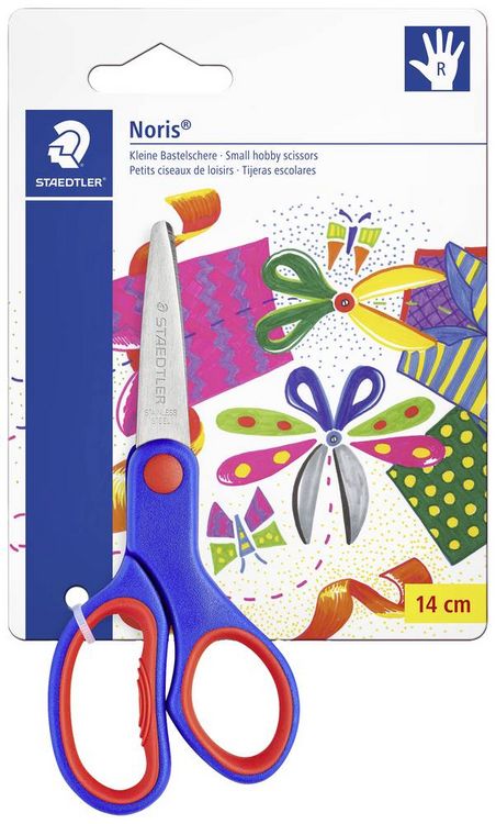 Produktbild: STAEDTLER Bastelschere Noris junior 14 cm Scherblatt