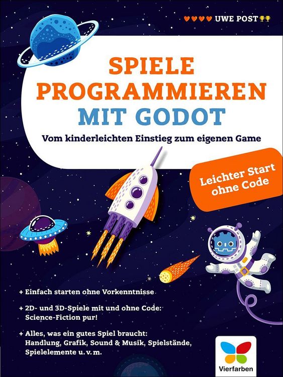 Produktbild: Spiele programmieren mit Godot