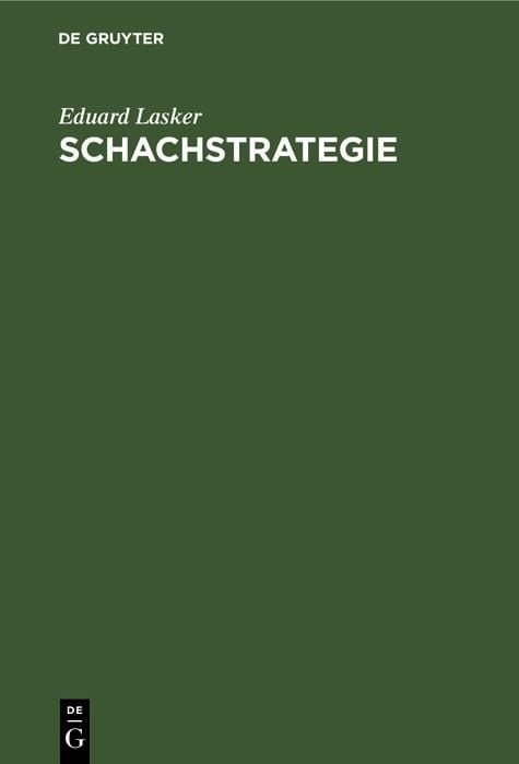 Produktbild: Schachstrategie