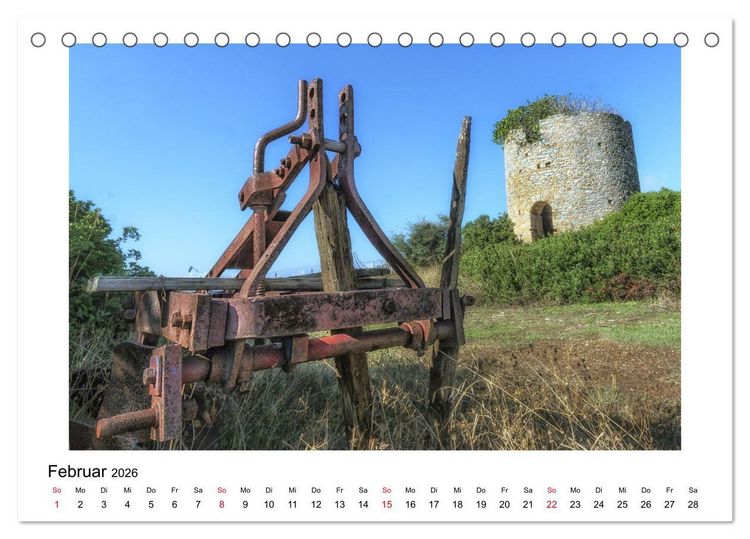 Produktbild: Vertr&auml;umtes Eub&ouml;a - Bilder vom Insels&uuml;den (Tischkalender 2026 DIN A5 quer), CALVENDO Monatskalender