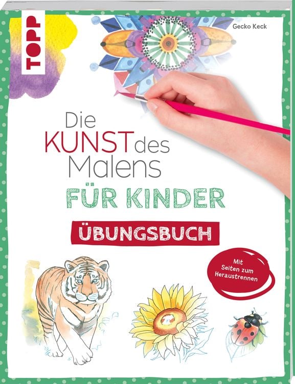 Produktbild: Die Kunst des Malens f&uuml;r Kinder &Uuml;bungsbuch
