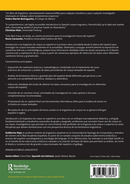 Produktbild: Introducci&oacute;n a la ling&uuml;&iacute;stica de corpus en espa&ntilde;ol