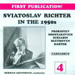 Produktbild: Sviatoslav Richter in the 50s Vol.4
