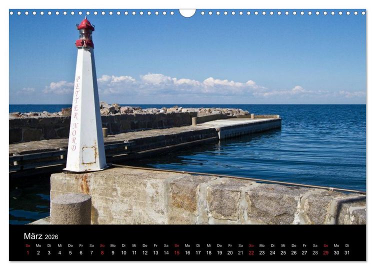 Produktbild: D&auml;nemarks Bornholm 2026 (Wandkalender 2026 DIN A3 quer), CALVENDO Monatskalender
