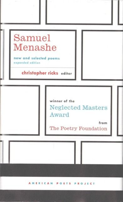 Produktbild: Samuel Menashe: New and Selected Poems