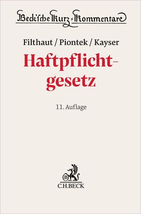 Produktbild: Haftpflichtgesetz. HPflG