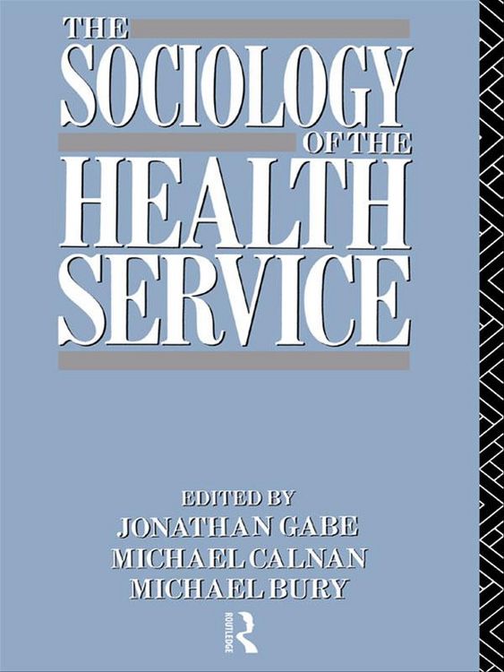 Produktbild: The Sociology of the Health Service
