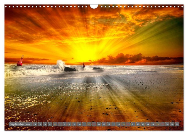 Produktbild: Friesland, verzauberte Landschaft an der Nordsee (Wandkalender 2026 DIN A3 quer), CALVENDO Monatskalender