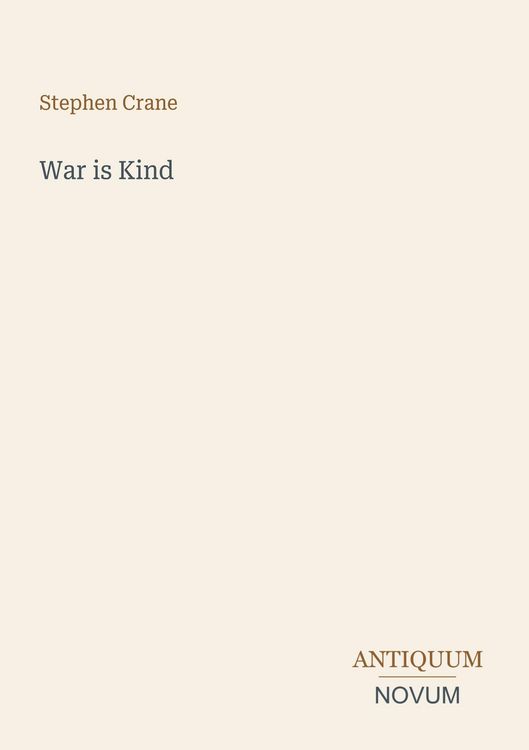 Produktbild: War is Kind