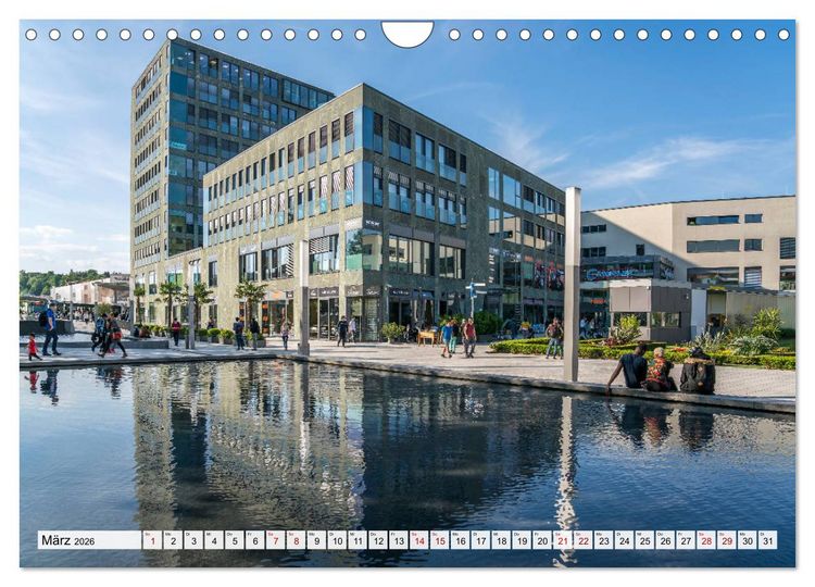 Produktbild: Drei Fl&uuml;sse Stadt Passau (Wandkalender 2026 DIN A4 quer), CALVENDO Monatskalender