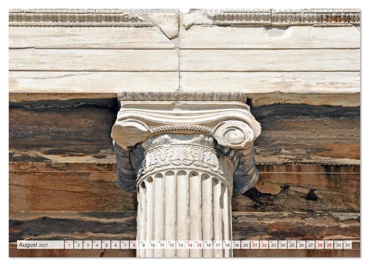 Produktbild: Die Architektur des alten Griechenlands (Wandkalender 2027 DIN A2 quer), CALVENDO Monatskalender