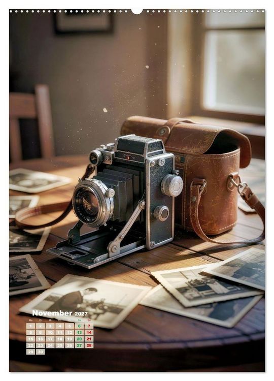 Produktbild: Kamera Nostalgie (hochwertiger Premium Wandkalender 2027 DIN A2 hoch), Kunstdruck in Hochglanz