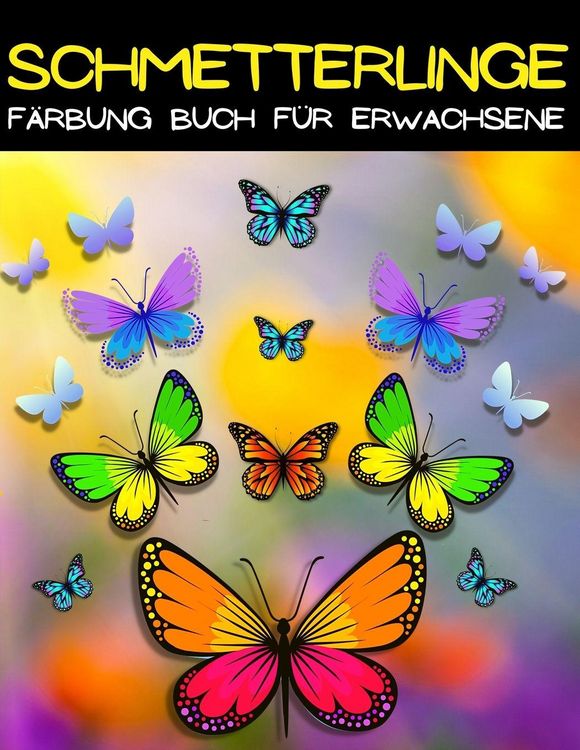 Produktbild: Mandala Schmetterling F&auml;rbung