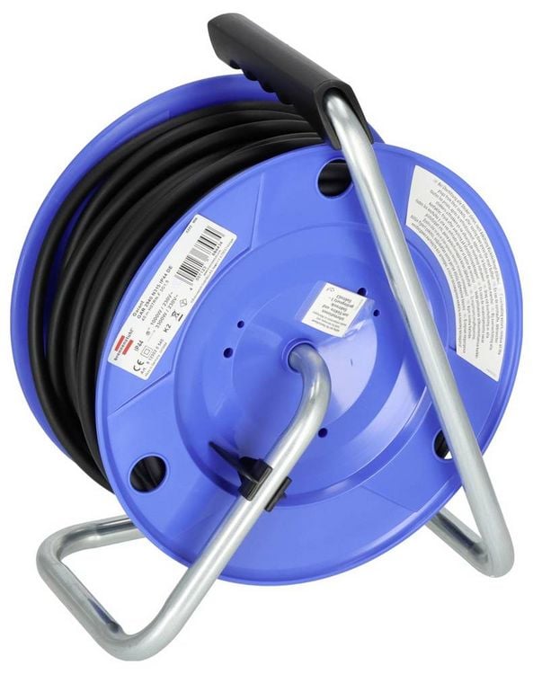 Produktbild: Brennenstuhl 9123020540 Kabeltrommel 40m Schwarz Schutzkontakt-Stecker