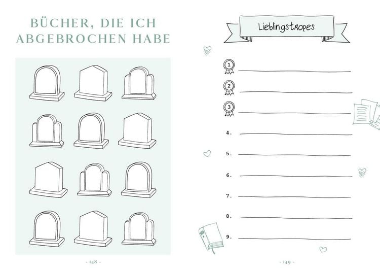 Produktbild: Lost in pages &ndash; Mein Buch-Journal &ndash; von den Booktokerinnen @tabeajoanna und @lxvanessaxl: F&uuml;r alle #booklover