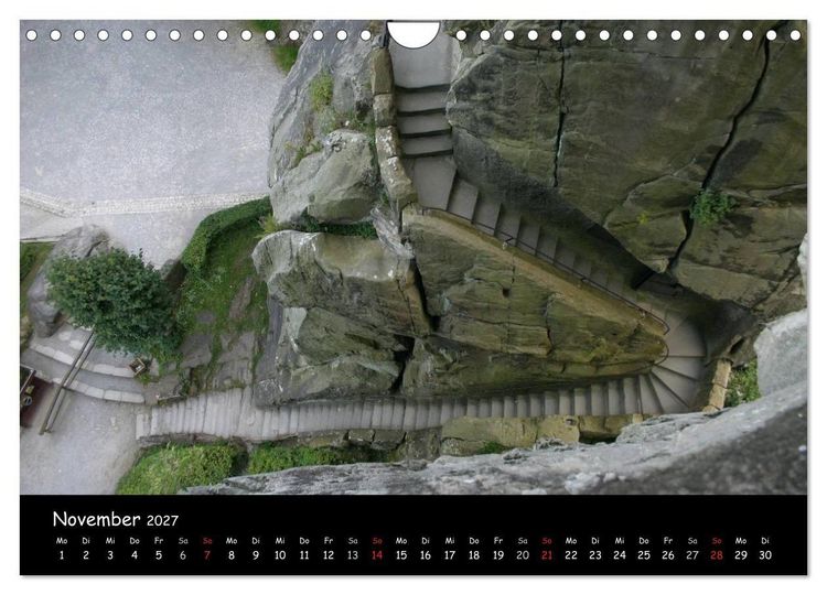 Produktbild: Die Externsteine (Wandkalender 2027 DIN A4 quer), CALVENDO Monatskalender