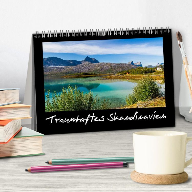 Produktbild: Traumhaftes Skandinavien (Tischkalender 2026 DIN A5 quer), CALVENDO Monatskalender