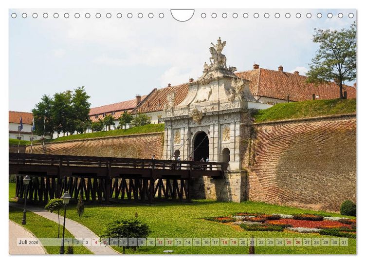 Produktbild: Rum&auml;nien, Alba Iulia - Karlsburg (Wandkalender 2026 DIN A4 quer), CALVENDO Monatskalender