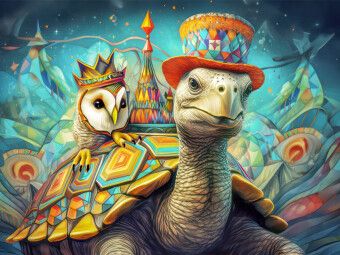 Produktbild: CALVENDO Puzzle Zirkusfantasien | 1000 Teile Lege-Gr&ouml;&szlig;e 64x48cm Foto-Puzzle f&uuml;r gl&uuml;ckliche Stunden