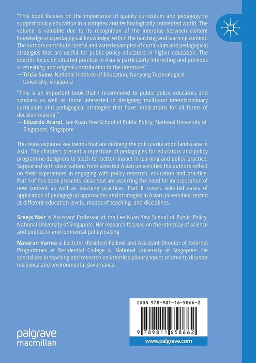 Produktbild: Emerging Pedagogies for Policy Education