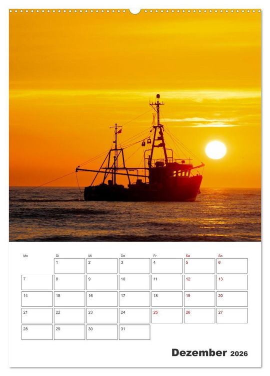 Produktbild: Sankt Peter-Ording Sonne, Strand und Meer (Wandkalender 2026 DIN A2 hoch), CALVENDO Monatskalender