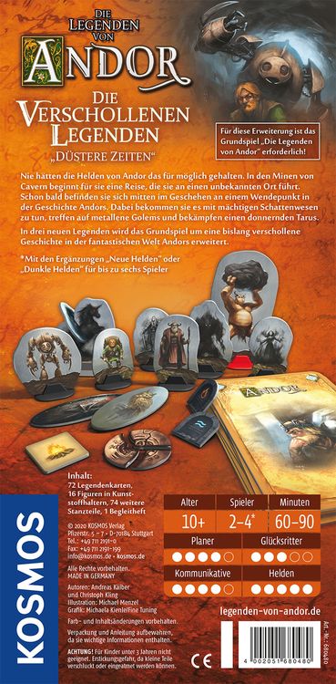 KOSMOS - Die Legenden von Andor - Die verschollenen Legenden - Düstere Zeiten